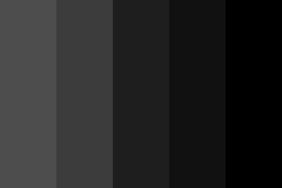 palletes of black