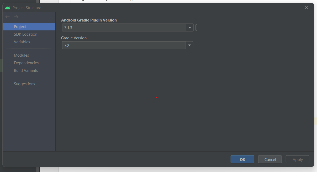 Project structure interface